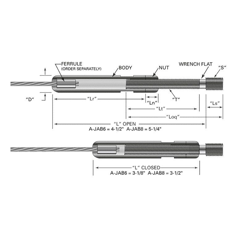 Adjust-A-Body® with Concrete Anchor Bolt schematic