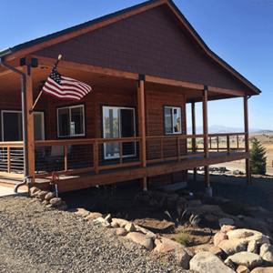 Feature project photo - Colorado Ranch with Cable Railing