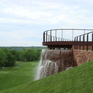 Feature project photo - Golf Course Cable Railing