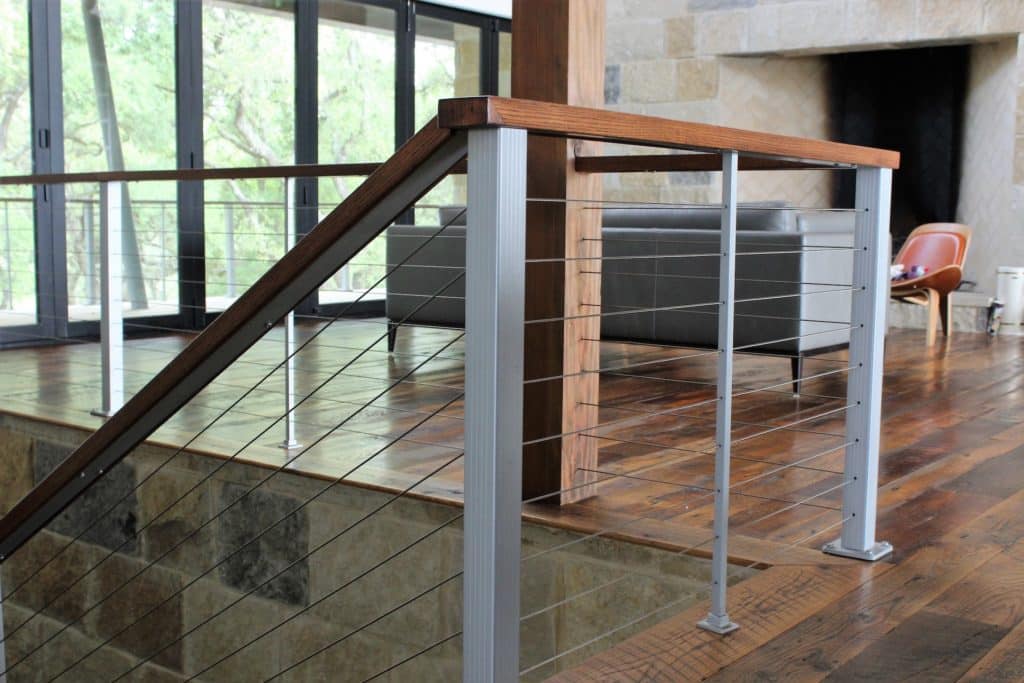 interior cable railing system