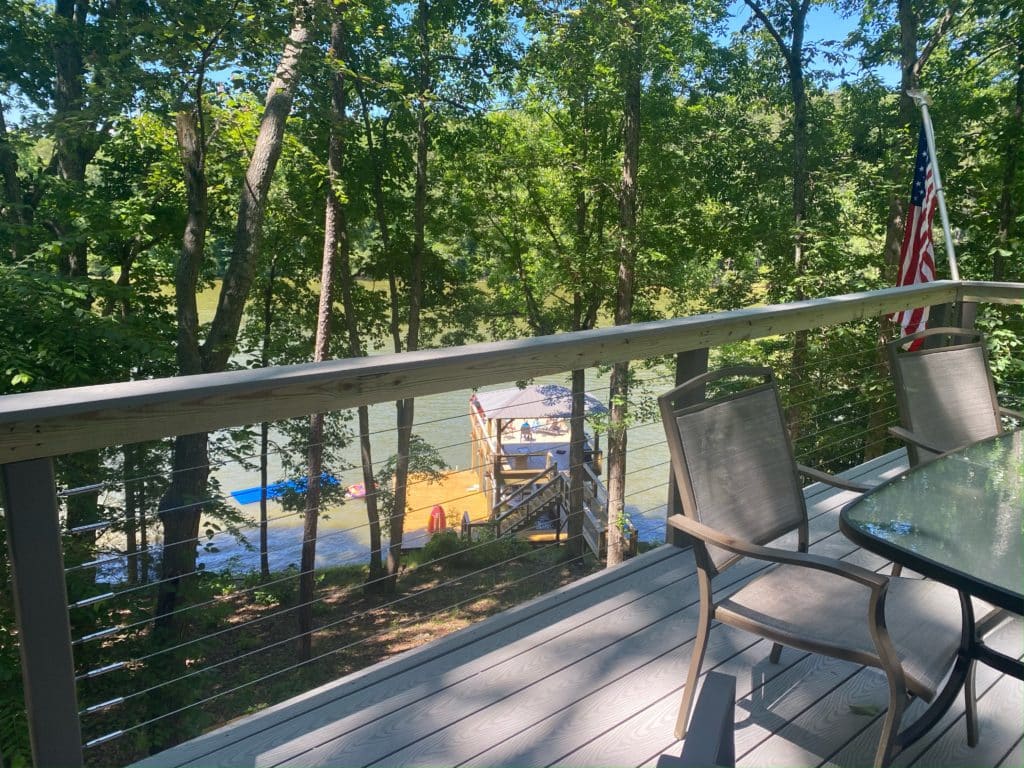 Lakehouse deck rehab